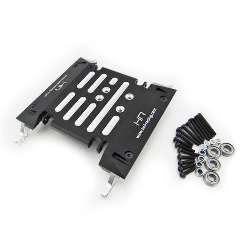 Aluminum Multi Mount Skid Plate: Axial Wraith