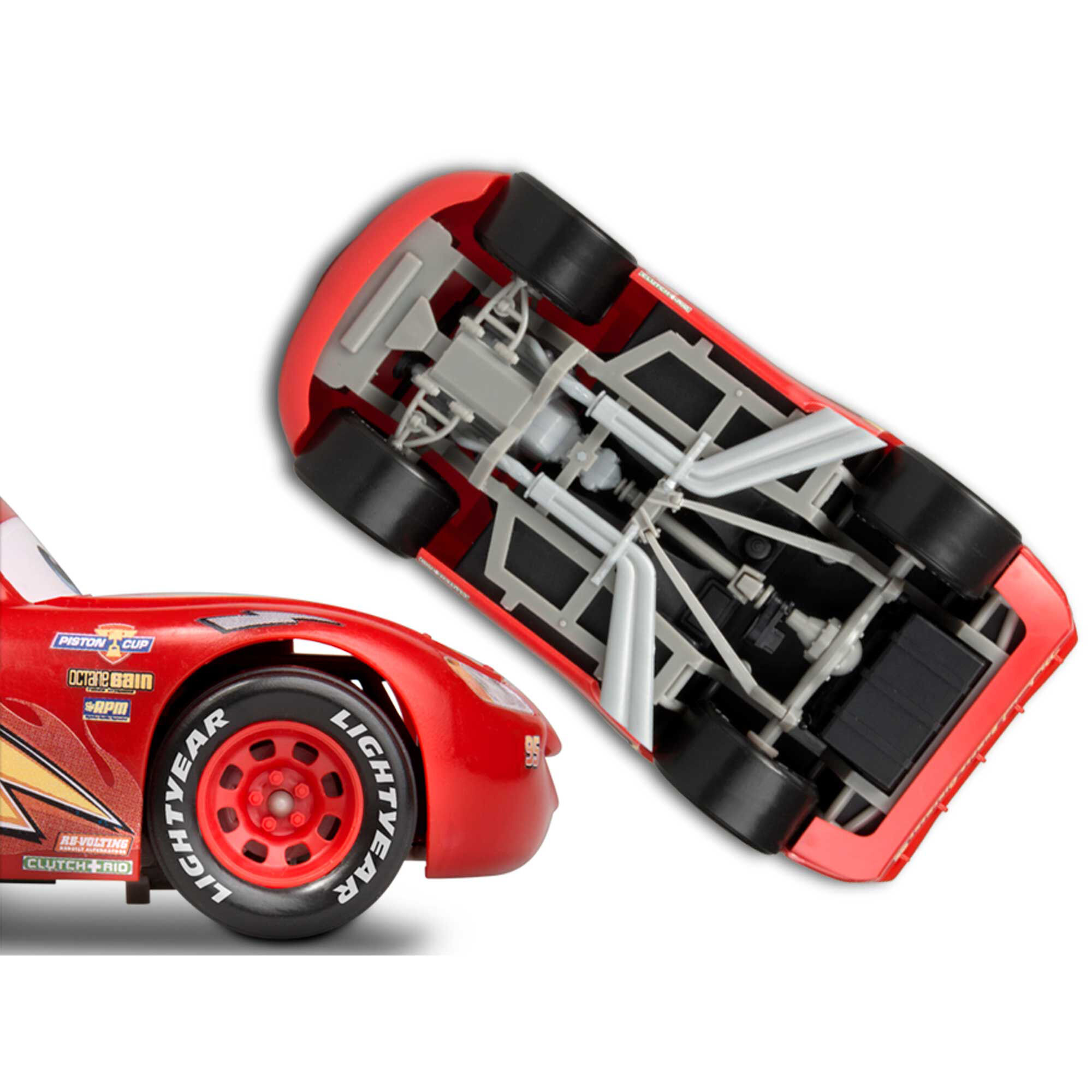 ホビーラジコン Kyosho TF-5S Lightning McQueen 1/10 Disney Cars RC Turbo Racer Lightning McQueen 1:24 2 Channel USB
