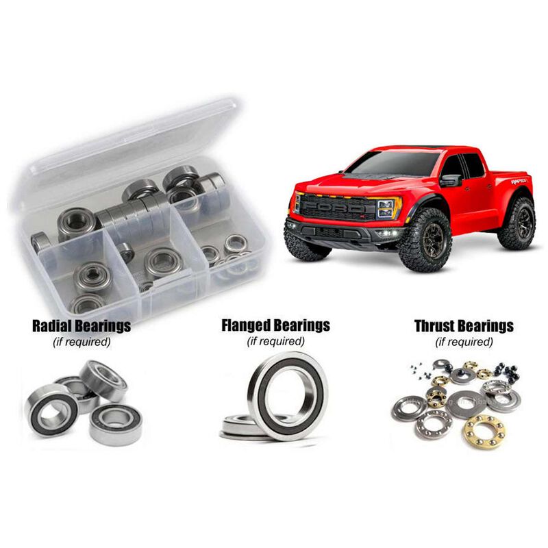 Traxxas Raptor R 4x4 (#101076-4) Rubber Shielded Bearing Kit