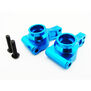 Aluminum Rear Hubs, Blue (2): ECX 2WD