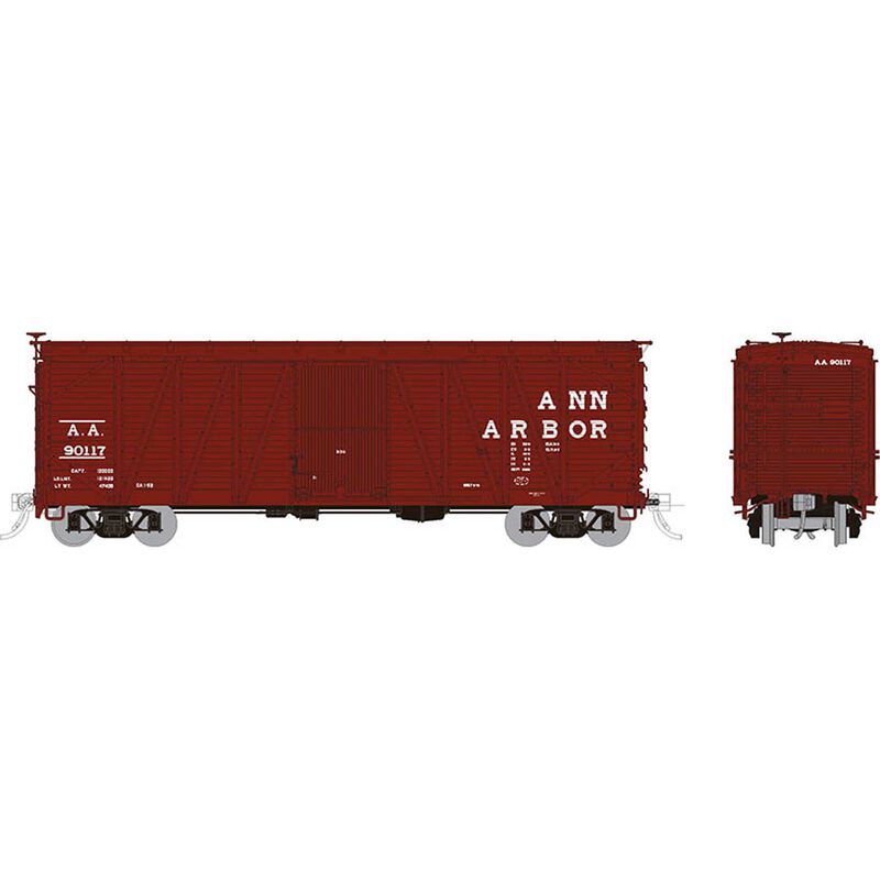 HO USRA Single-Sheathed Boxcar: Ann Arbor