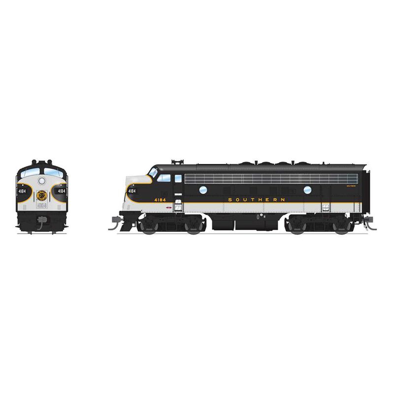 HO EMD F3A Locomotive, SOU 4185, Tuxedo Scheme with Paragon4