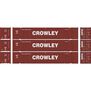 HO 53' Jindo Containers, Crowley CMCU #901485 3 / 901490 0 / 901522 6 (3)