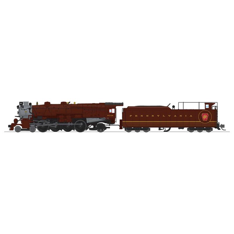 N M1a 4-8-2 Locomotive, PRR #6744, Tuscan Fantasy Scheme