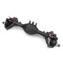 Currie Portal F9 Front Axle, Black Anodized: Axial SCX10-II