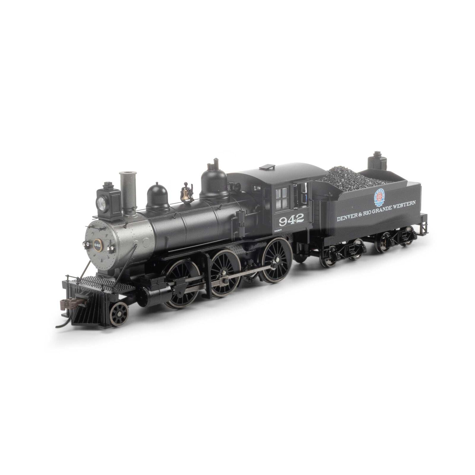 HO RTR Old Time 2-6-0 Mogul, D&RGW #942