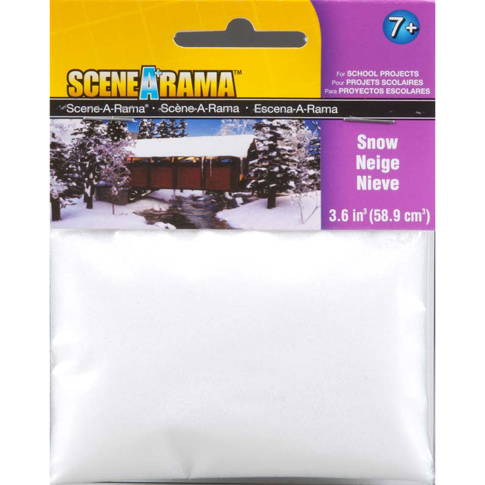 Scene-A-Rama Scenery Bags, Snow 2oz