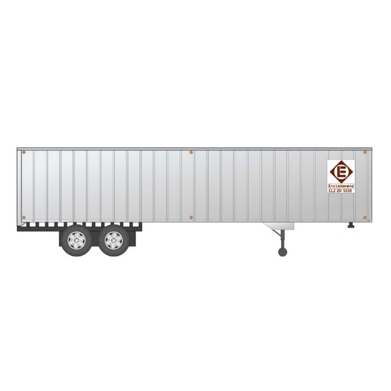HO 40' Fruehauf Exterior-Post Volume Van Trailer, EL #2