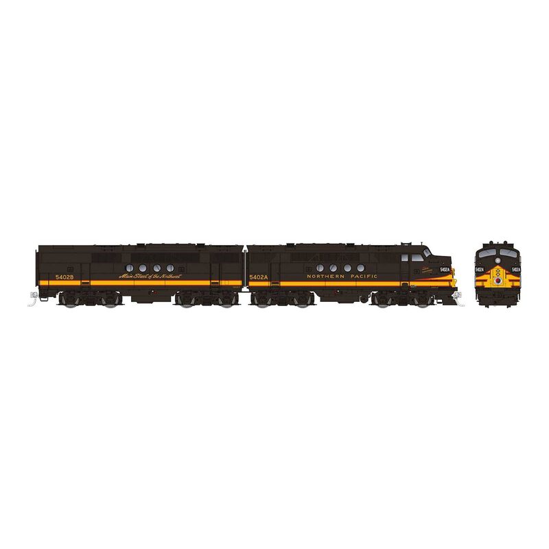 HO EMD FT A+B (DC/DCC/Sound): NP - Pine Tree Scheme: #5402A+ 5402B