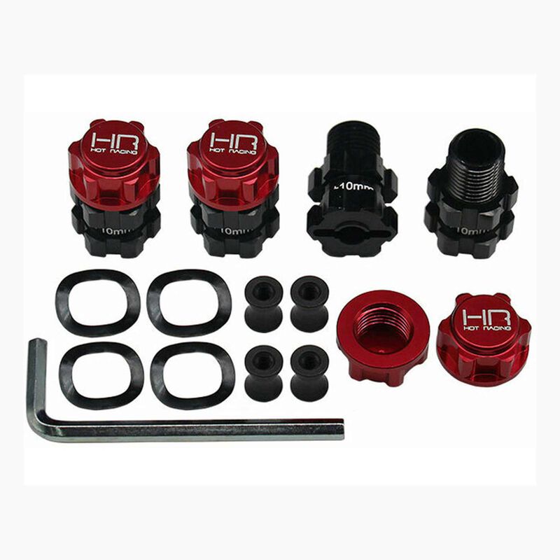 Aluminum Heavy Duty 17mm Hex Hubs 10mm Offset ARRMA GORGON