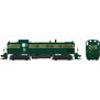 HO RS-3 Phase 2 Locomotive with DCC & Sound, CNJ Green Stripe #1550