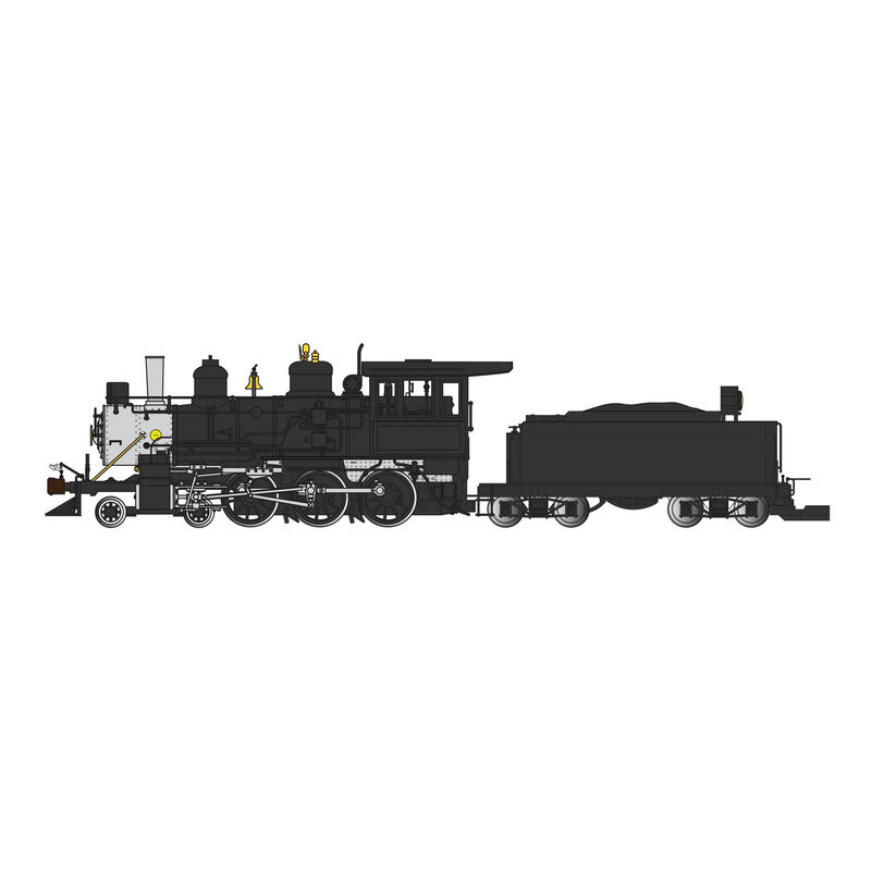 G 4-6-0 w Tender Undecorated