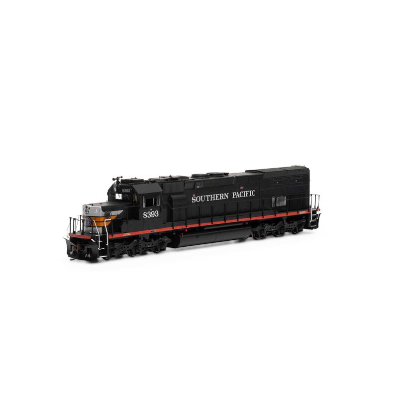 HO SD40T-2 Locomotive with DCC & Sound, SP/Black Widow #8393