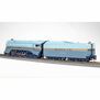 HO Blue Goose Locomotive with Paragon4, ATSF #3460 (on tender)