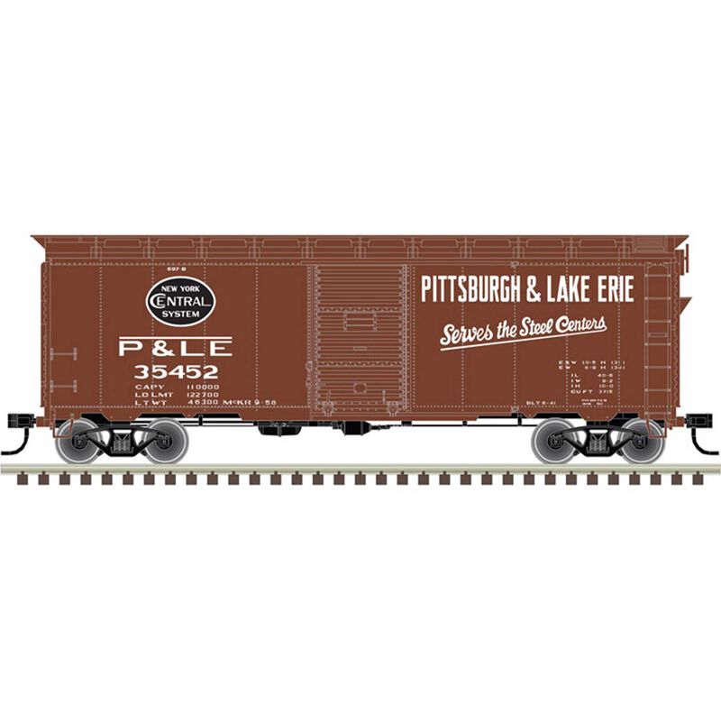 HO 1937 AAR Box Pittsburgh & Lake Erie* 35452