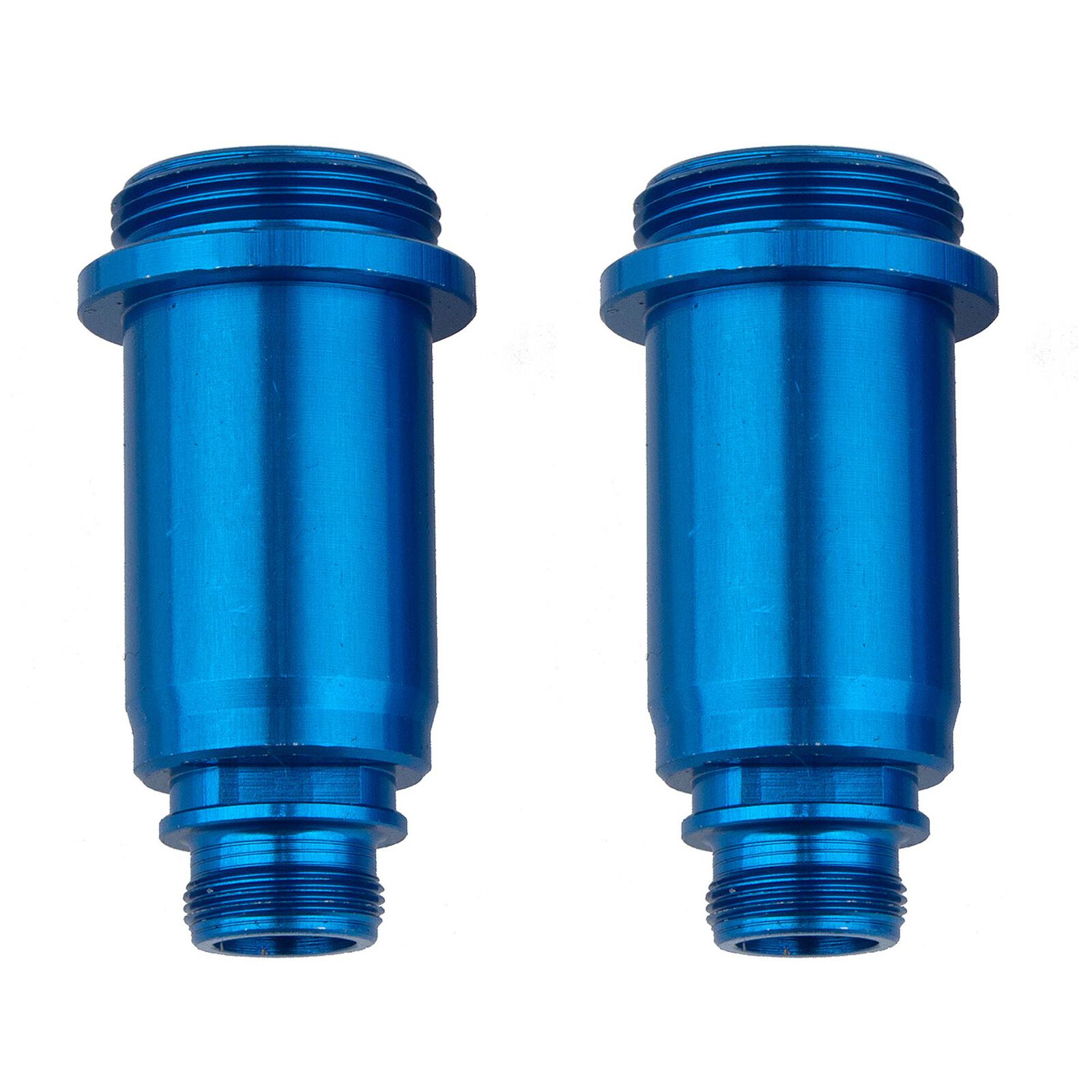 SR10 Shock Bodies, 12x23mm, front, blue aluminum