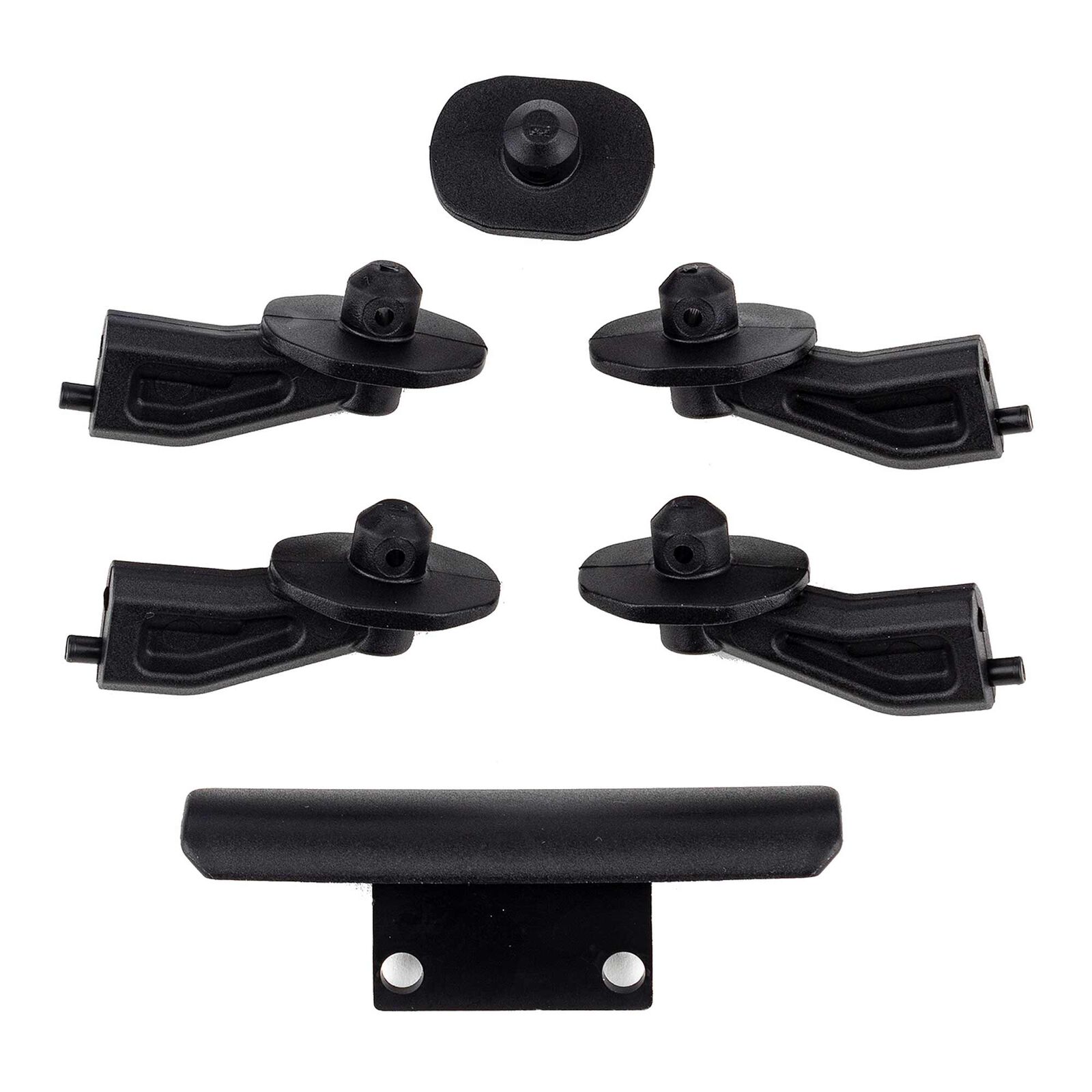 Body Posts and Bumper, 1/8 Team Associated RC8B4