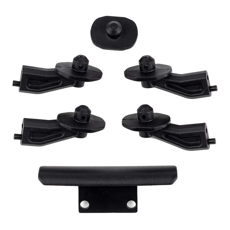 Body Posts and Bumper, 1/8 Team Associated RC8B4