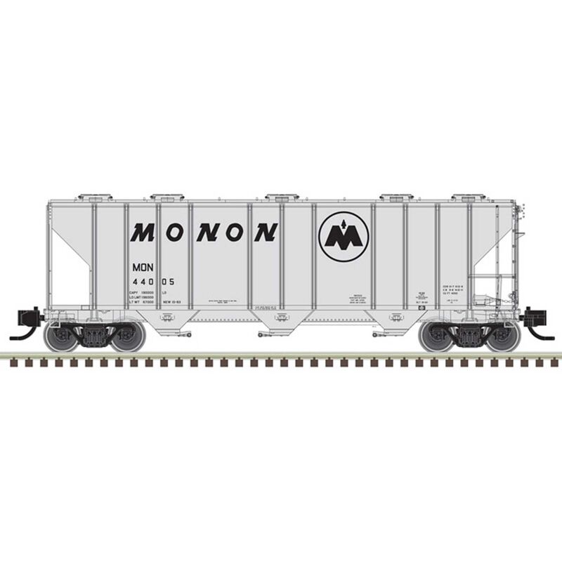 N PS-4000 Hopper Monon* 440025, Gray/Black