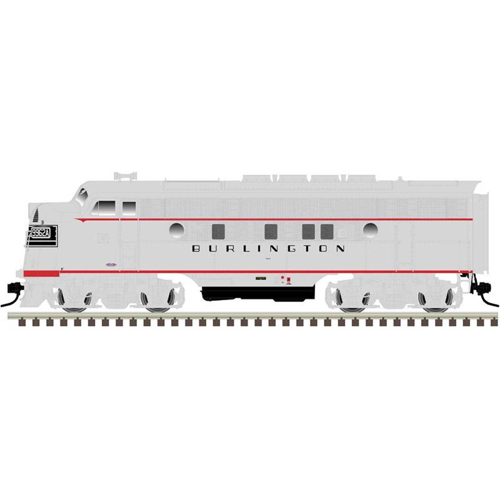 O F3B Phase II w DCC & Sound CB&Q #9962B (2R)
