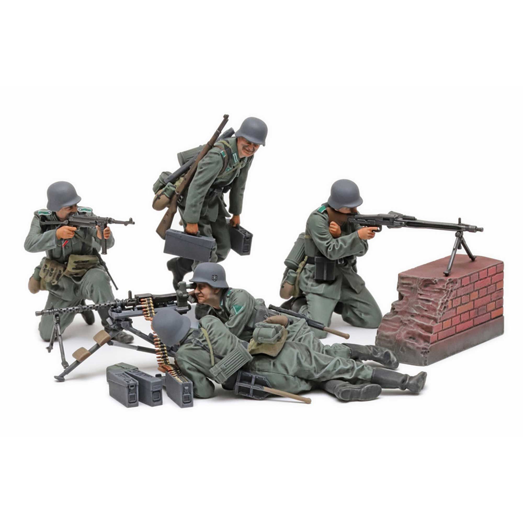 Tamiya 1/35 German Machine Gun Team Set (Mid-WWII) | Tower Hobbies