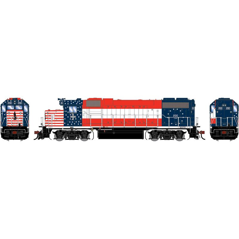 HO GEN GP38-2 Locomotive w/DCC & Sound, BM #200