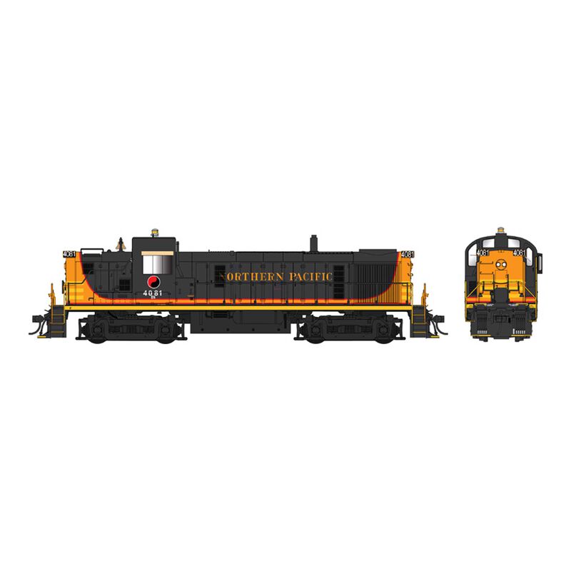 Alco RS-3 Locomotive BN Ex NP Phase 3 #4081 w/Snd