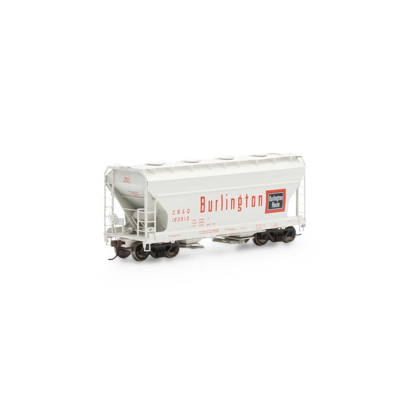 HO RTR ACF 2970 Cover Hopper, CB&Q #183910