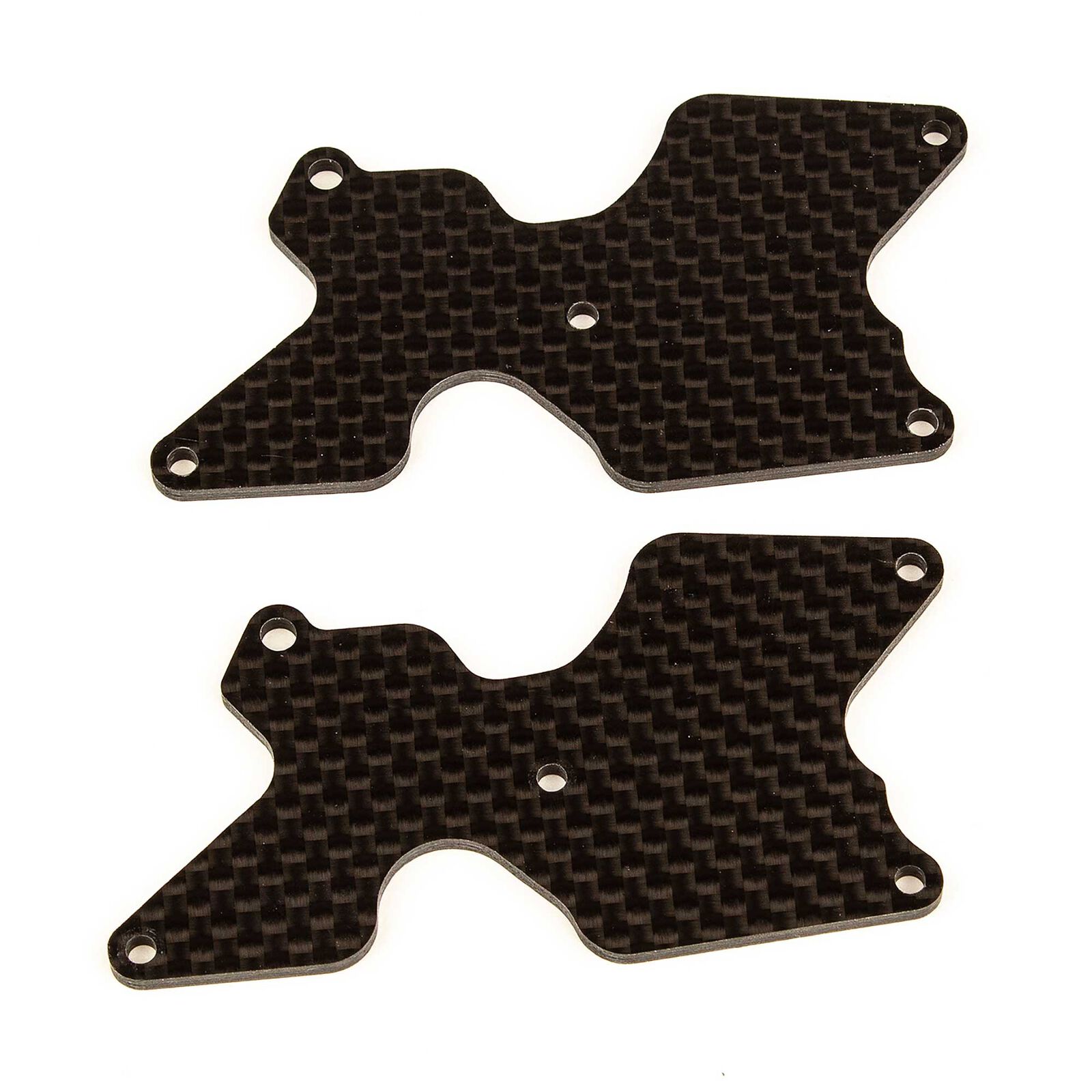 Factory Team Carbon Fiber Rear Suspension Arm Inserts, 1/8 Team Associated RC8B4