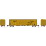 N 57' Mechanical Reefer, BNFE/Yellow/Ex-SLSF #9724