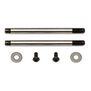 Factory Team 3x21mm Shock Shafts V2 Chrome