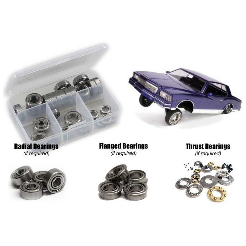 Metal Shielded Bearing Kit, 1/10 Redcat 1979 Monte Carlo