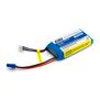 7.4V 1300mAh 2S 20C LiPo Battery: EC2