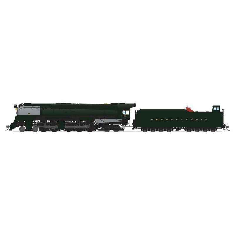 HO PRR Q2 Duplex 4-4-6-4 Locomotive, #6131, Prototype, Paragon4