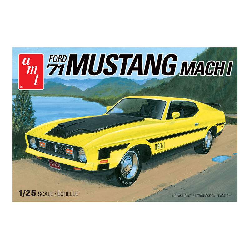 1/25 1971 Ford Mustang Mach I Model Kit