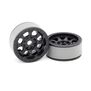 Incision 1.9 KMC KM237 Riot Molded Beadlock, Black