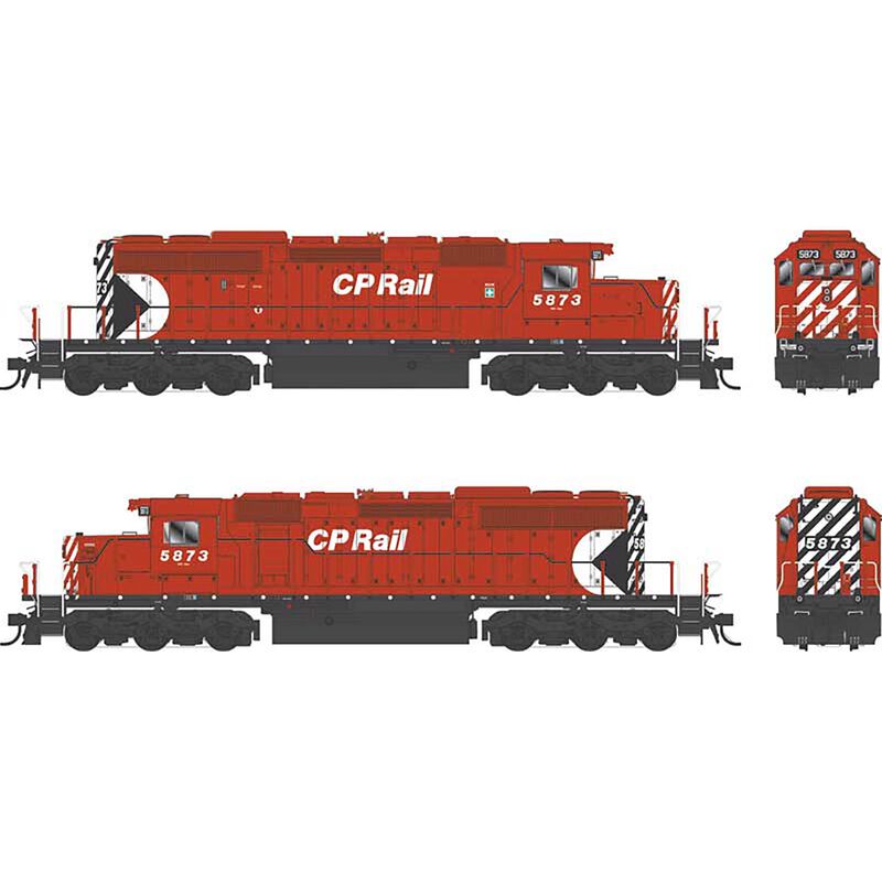 HO GMD SD40-2 Locomotive, CP 5873