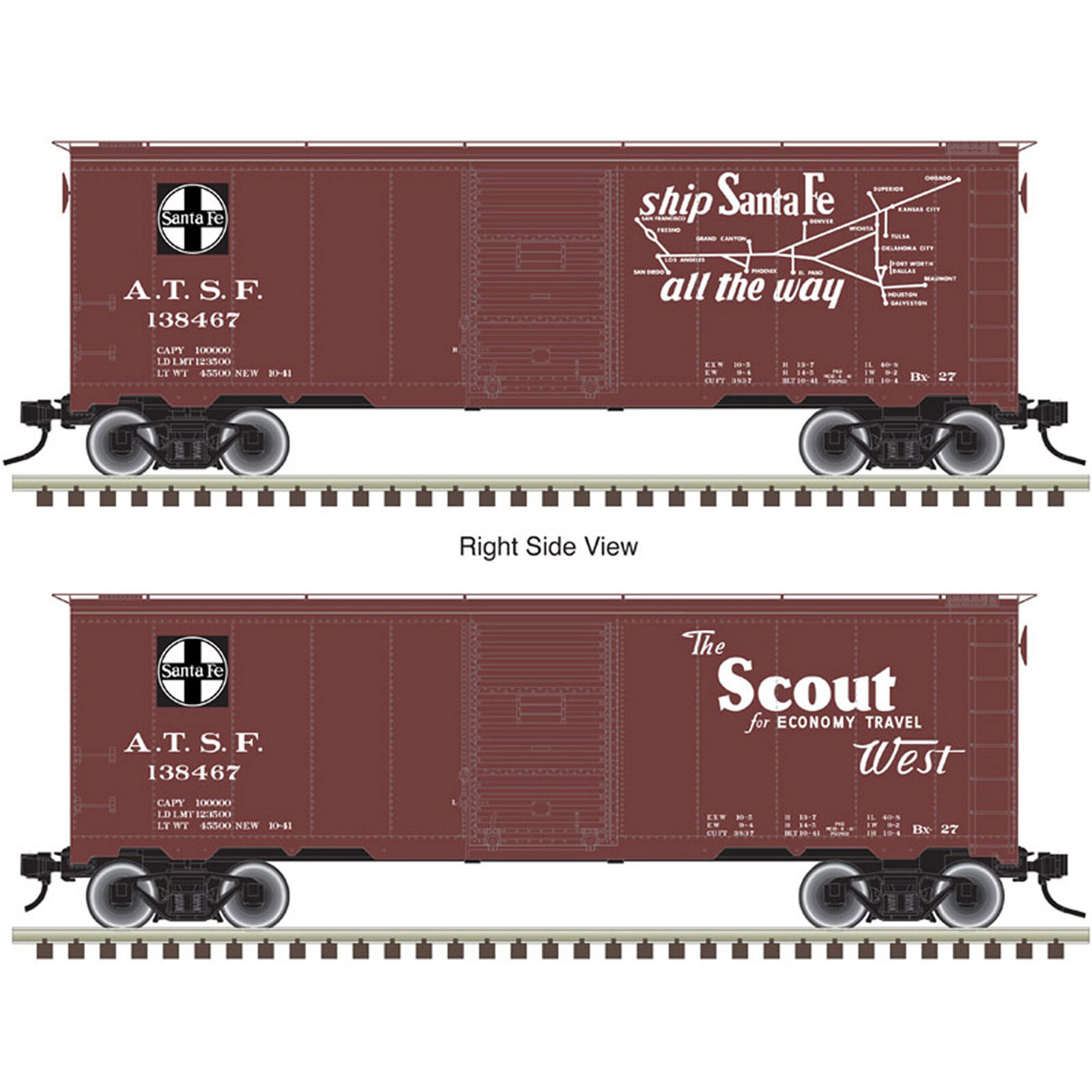 O 40' 1937 AAR Box SF The Scout