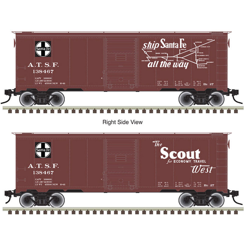 O 40' 1937 AAR Box SF The Scout