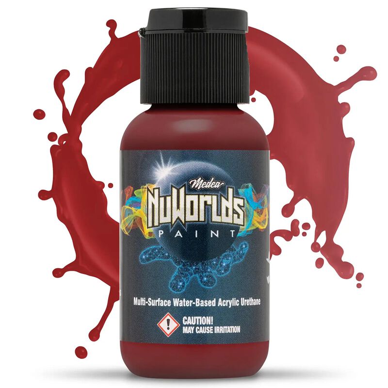 Iwata Airbrushes Coagulated Crimson 1 oz - NuWorlds Paint