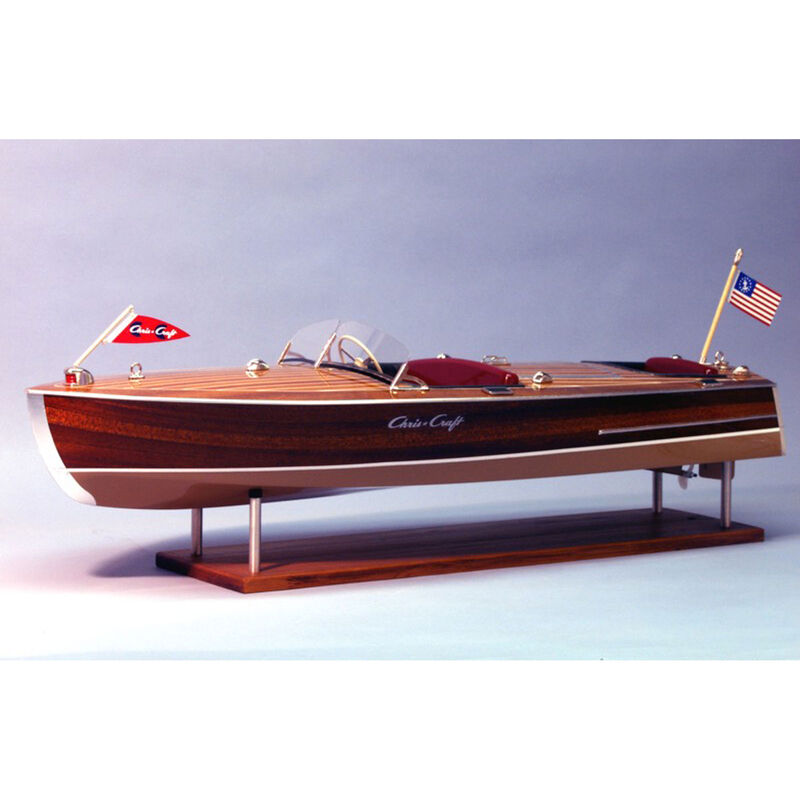1/8 1949 Chris-Craft Racing Runabout Boat Kit, 28"