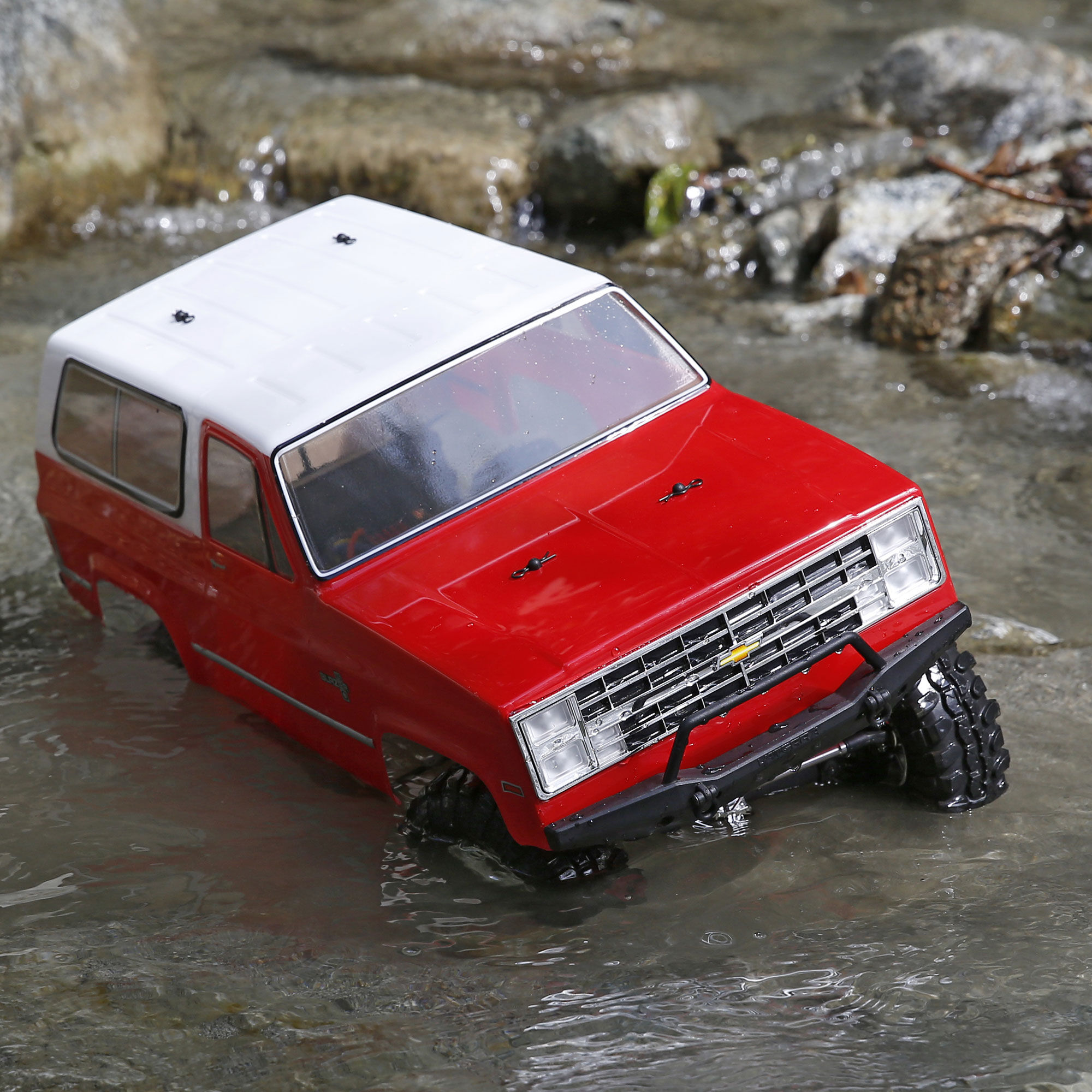 GPM Aluminium Rear Hub Carrier Für Vaterra K5 Blazer Ascender – 1 Paar Set In Blau, Tuning-Teil Für 1/10 RC-Modellauto