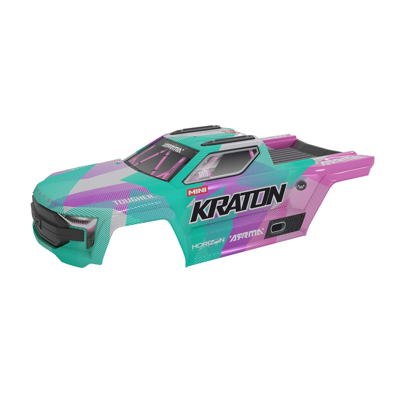 MINI KRATON Body, Teal/Pink