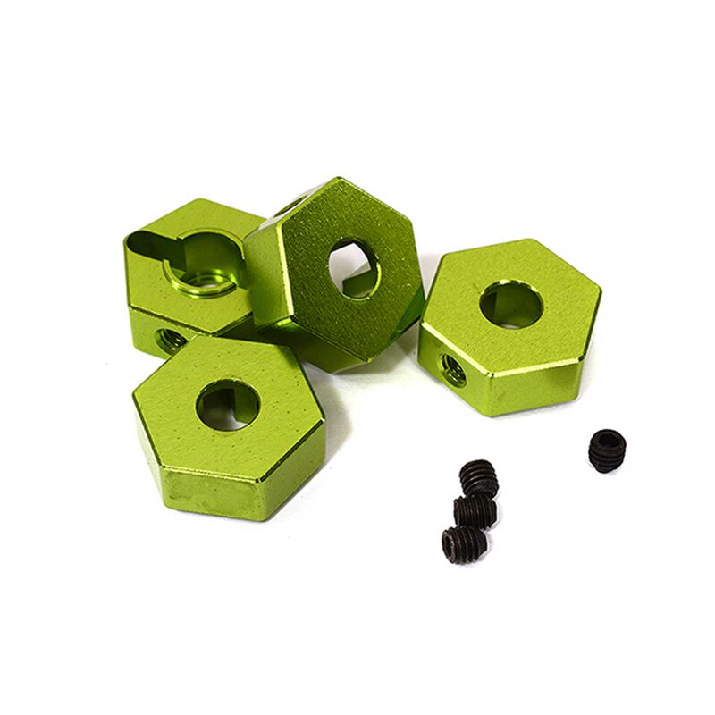 Wheel Hex, Green (4): ARRMA 1/10 GRANITE 4x4 3S BLX