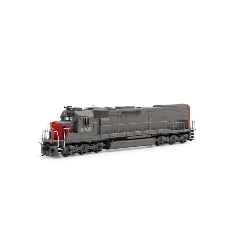 HO SD45T-2 Locomotive with DCC & Sound, Cotton Belt #9403