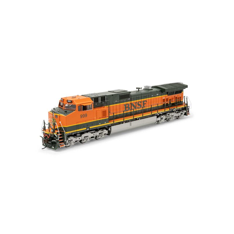 HO GE Dash 9-44CW Locomotive with DCC & Sound, BNSF Heritage I #999