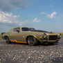 1/10 1972 Chevy Camaro SS V100 4WD Brushed RTR, Green
