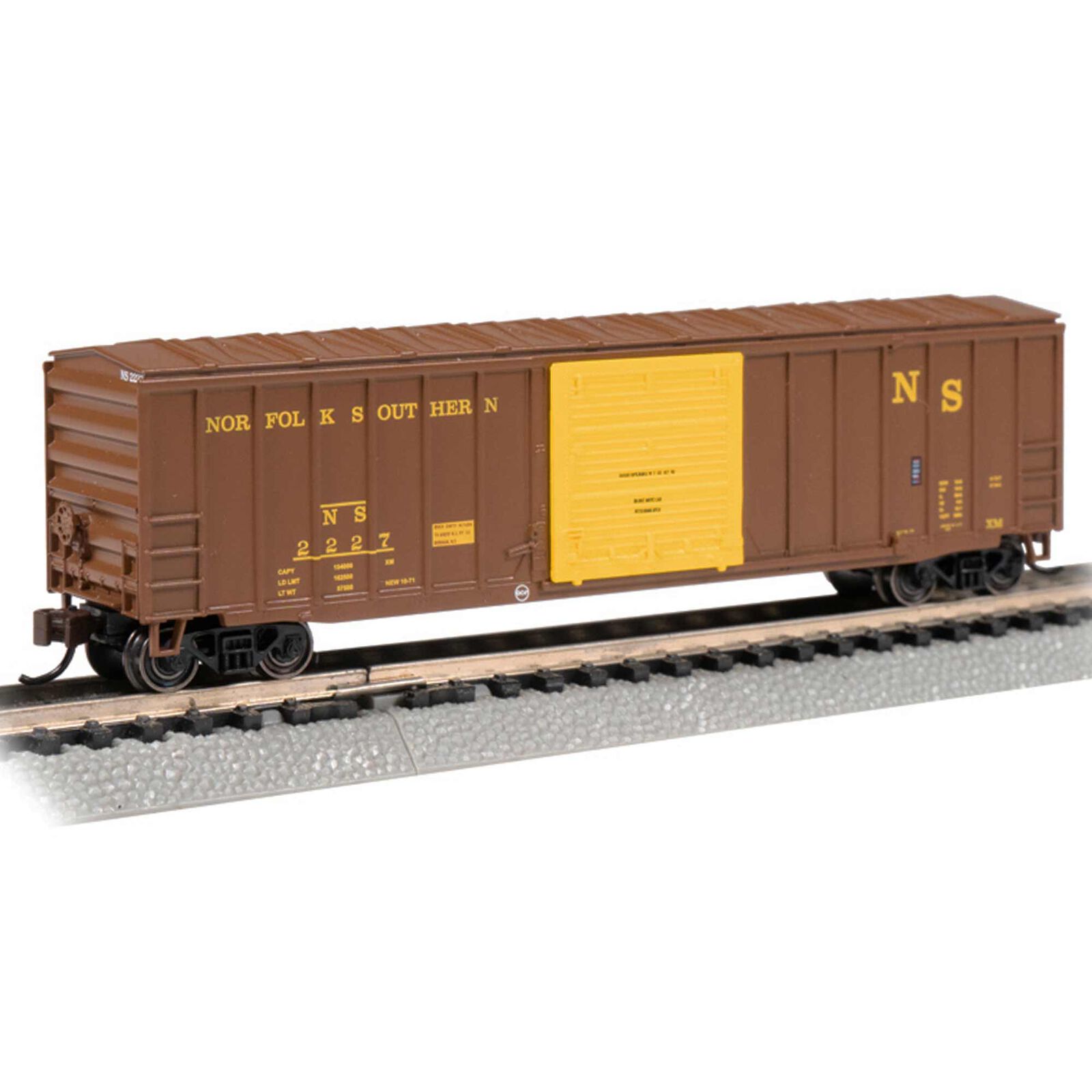 N ACF 50'6" Sliding Door Box Car NS #2227