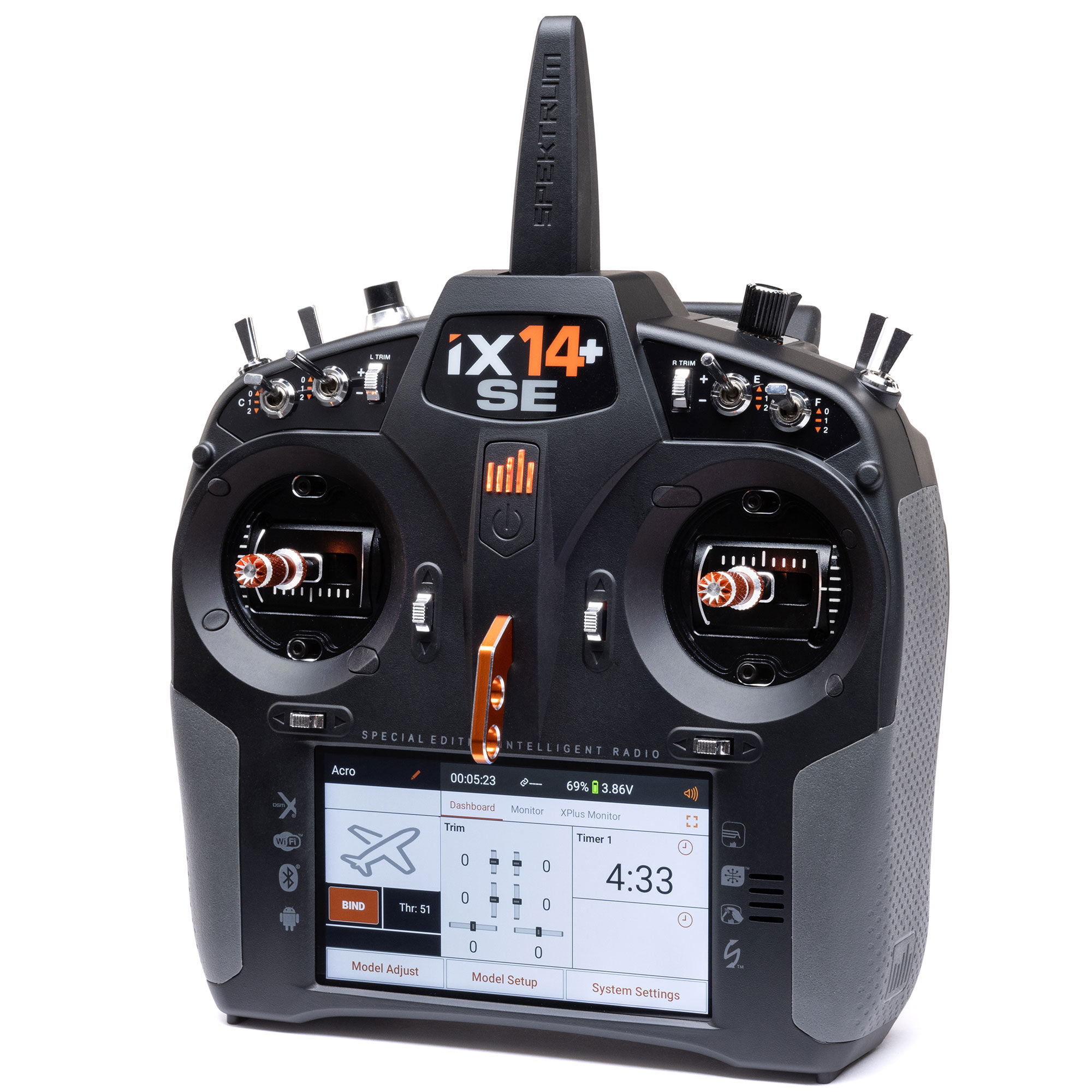 バイタル10　tenサマ Spektrum iX14+ SE 20-Channel DSMX Transmitter Only | Tower Hobbies