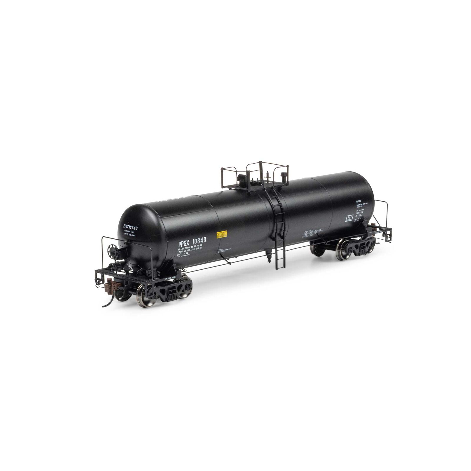 HO GATC 20K Gallon Tank Car, PPGX #10843
